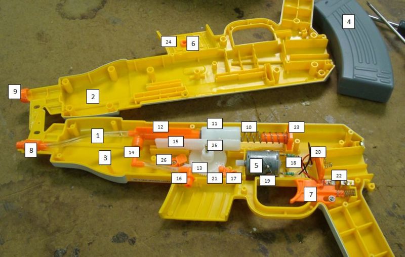 Figure 1: Saturator AK-47 Full Assembly
