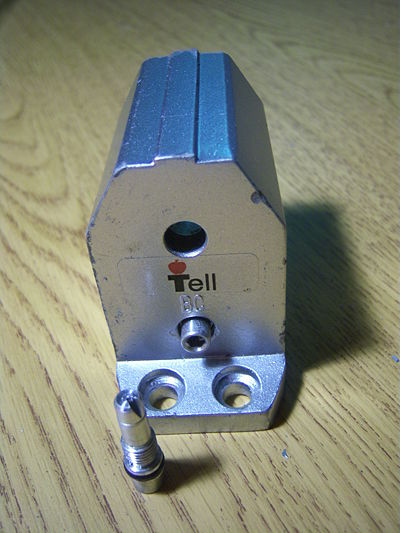 Figure 8: The screw position is adjusted by a hex key from the exterior of the housing.