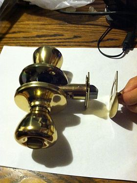 Figure 5.1 Assembled doorknob