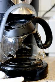 Figure: Coffeemaker is a very fragile product. <http://www.greenenoughforme.com/2010_02_01_archive.html>