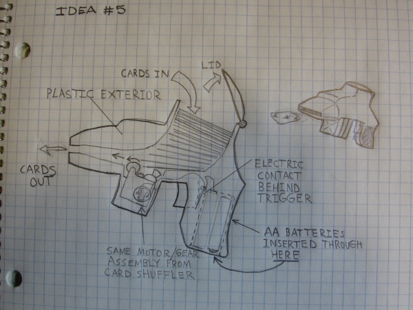 Figure 9: Card Gun Sketch