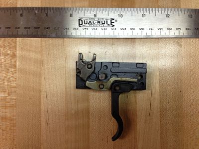Disassembled Trigger Casing to Show Trigger Mechanism